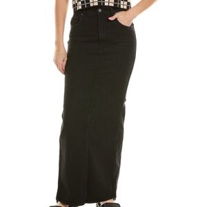 Mother snacks black denim skirt size 28 worn once